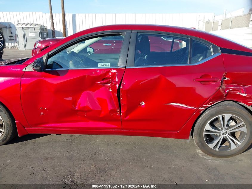 VIN 3N1AB8CV1NY291516 2022 NISSAN SENTRA no.14