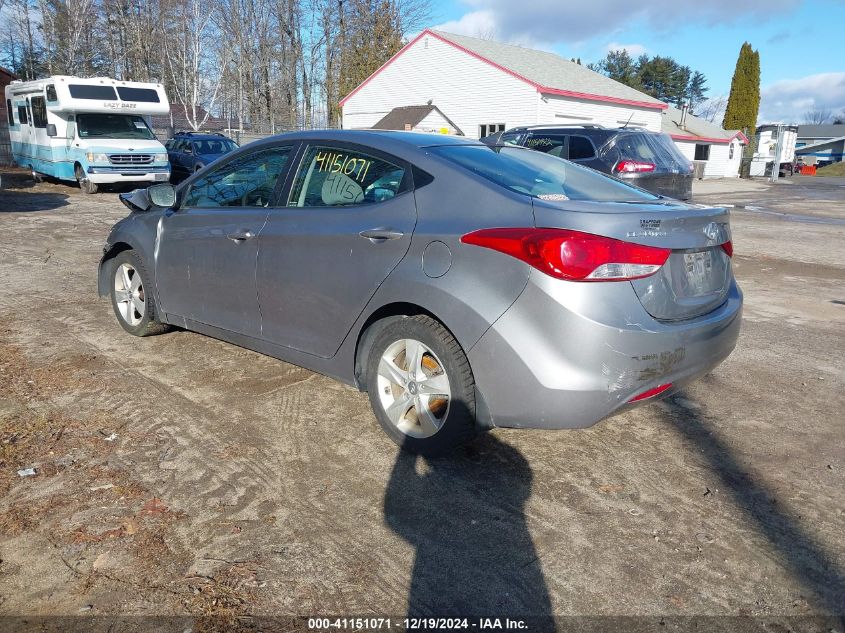 VIN KMHDH4AE5DU932460 2013 HYUNDAI ELANTRA no.3