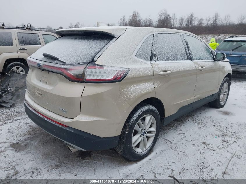 VIN 2FMPK4J81HBC56948 2017 Ford Edge, Sel no.4