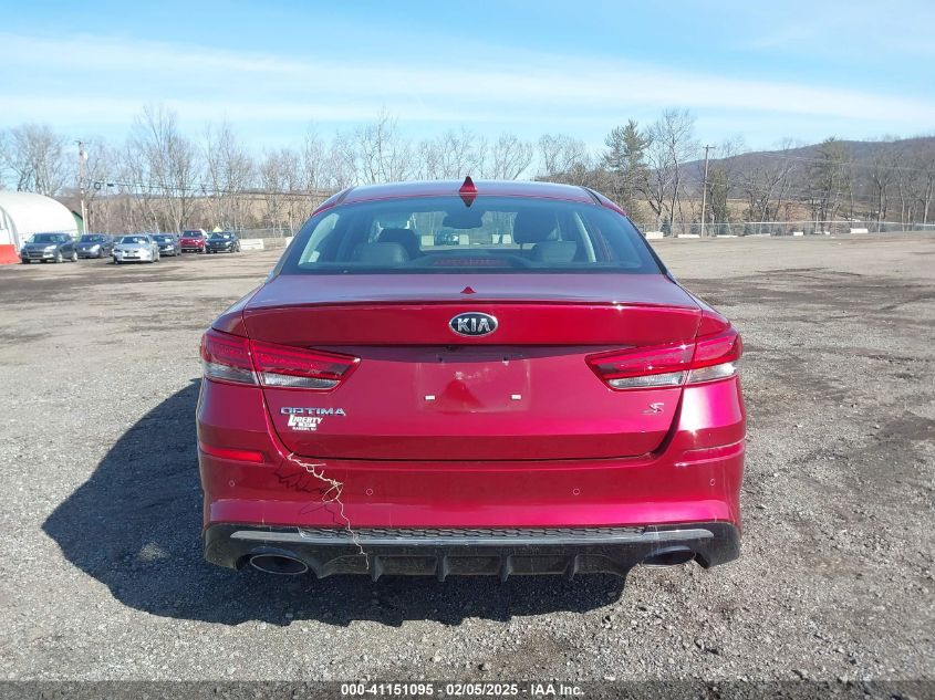 VIN 5XXGT4L37KG288409 2019 KIA OPTIMA no.16