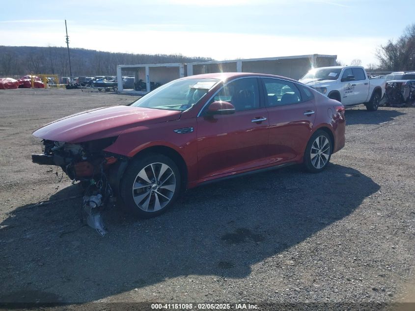 VIN 5XXGT4L37KG288409 2019 KIA OPTIMA no.2