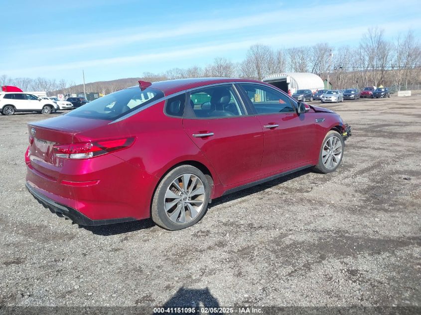 VIN 5XXGT4L37KG288409 2019 KIA OPTIMA no.4