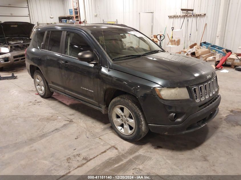 VIN 1C4NJCBA2ED742944 2014 Jeep Compass, Sport no.1