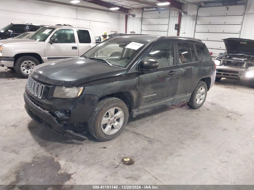 VIN 1C4NJCBA2ED742944 2014 Jeep Compass, Sport no.2