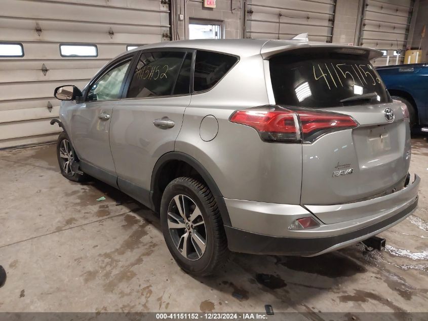 VIN 2T3RFREV8JW789736 2018 Toyota RAV4, Xle no.3