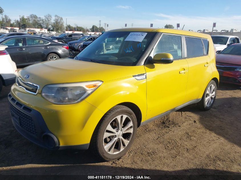 VIN KNDJP3A50E7030478 2014 KIA SOUL no.2