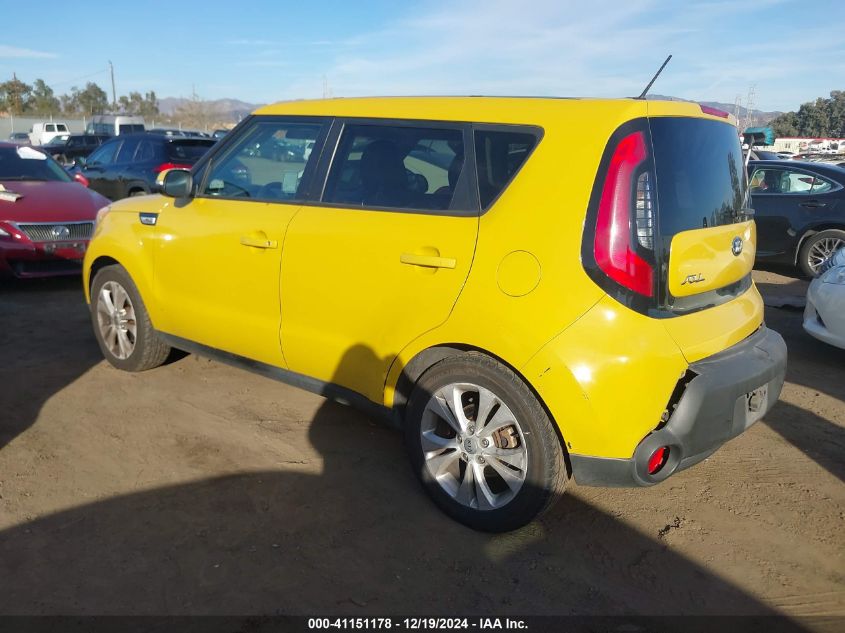 VIN KNDJP3A50E7030478 2014 KIA SOUL no.3