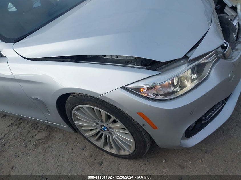 2015 BMW 428 GRAN COUPE VIN: WBA4A5C50FG052230