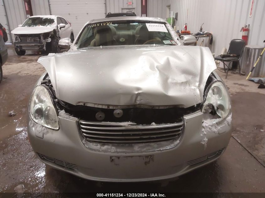 2003 Lexus Sc 430 VIN: JTHFN48Y430040002 Lot: 41151234