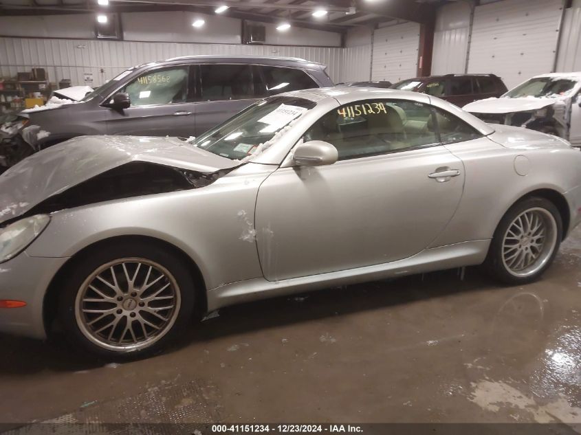 2003 Lexus Sc 430 VIN: JTHFN48Y430040002 Lot: 41151234