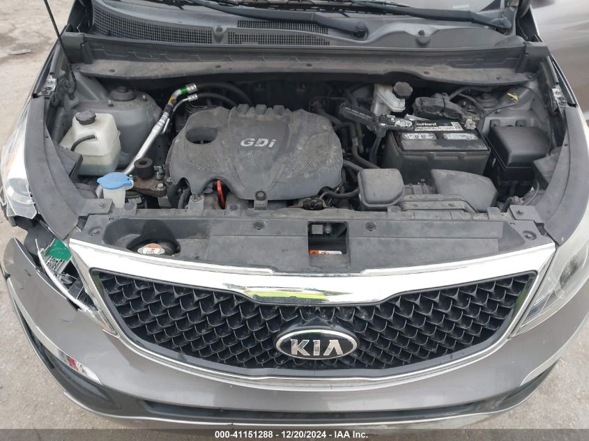 VIN KNDPBCAC9G7854456 2016 KIA SPORTAGE no.10