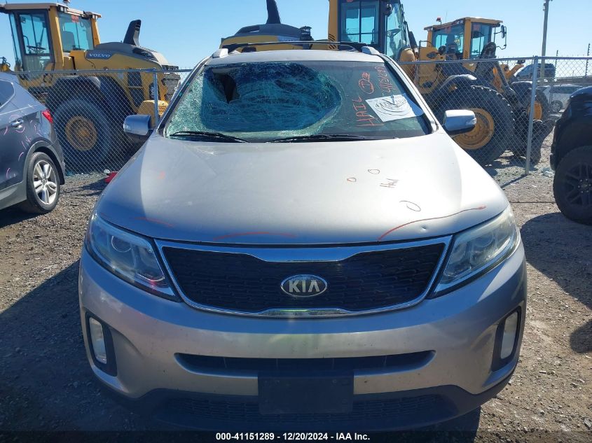 2014 Kia Sorento Lx VIN: 5XYKT4A65EG437486 Lot: 41151289