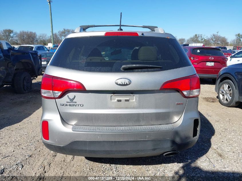 2014 Kia Sorento Lx VIN: 5XYKT4A65EG437486 Lot: 41151289