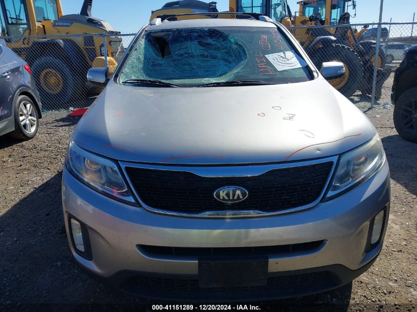 2014 Kia Sorento Lx VIN: 5XYKT4A65EG437486 Lot: 41151289