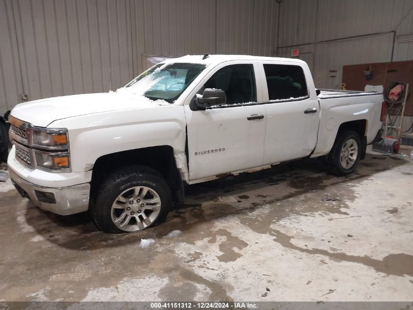 VIN 3GCUKREC7EG410302 2014 CHEVROLET SILVERADO 1500 no.2