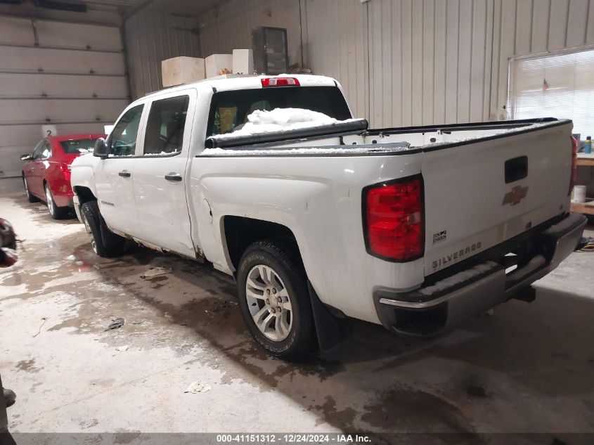 VIN 3GCUKREC7EG410302 2014 CHEVROLET SILVERADO 1500 no.3