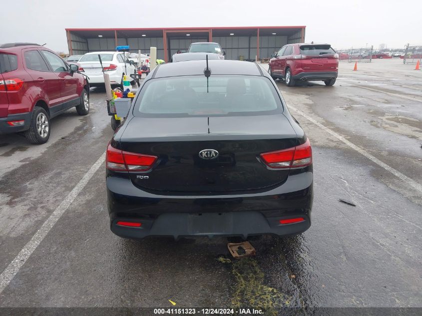 2018 Kia Rio Lx VIN: 3KPA24AB3JE053595 Lot: 41151323