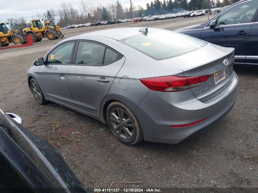 VIN 5NPD84LF2HH031203 2017 Hyundai Elantra, SE no.3