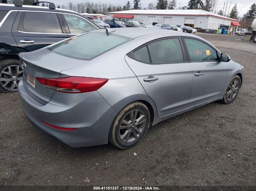 VIN 5NPD84LF2HH031203 2017 Hyundai Elantra, SE no.4