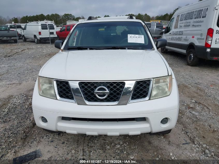 2007 Nissan Pathfinder S VIN: 5N1AR18U27C601776 Lot: 41151357