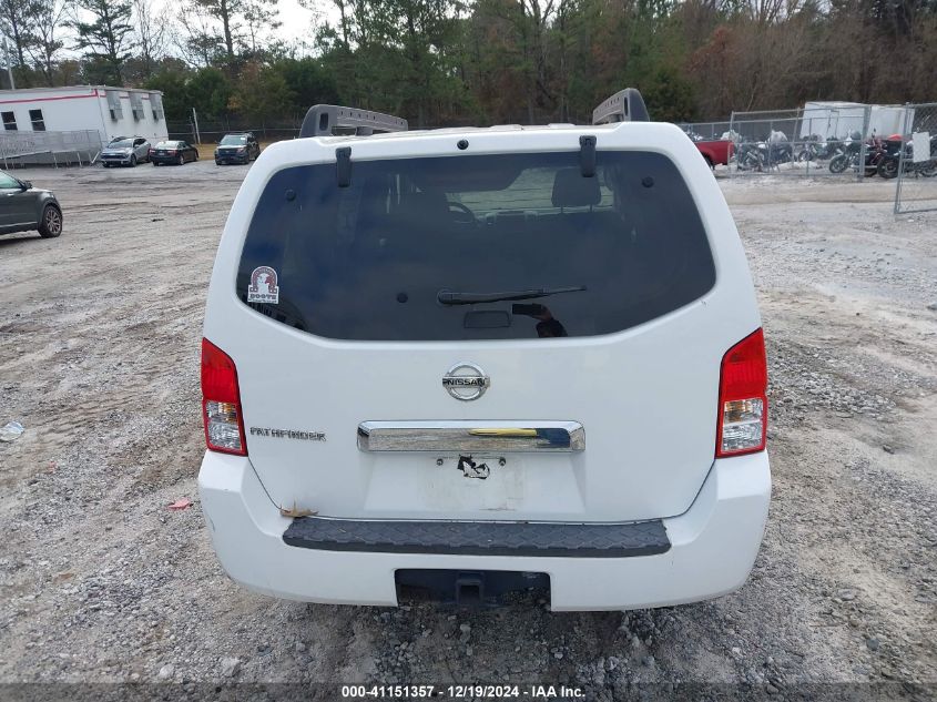 2007 Nissan Pathfinder S VIN: 5N1AR18U27C601776 Lot: 41151357