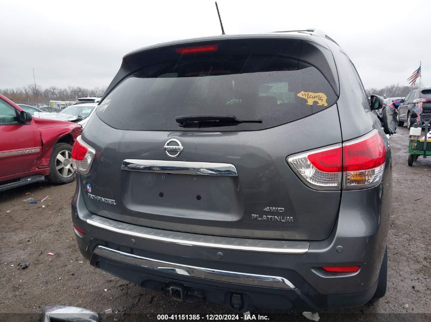 2016 Nissan Pathfinder Platinum/S/Sl/Sv VIN: 5N1AR2MM0GC647618 Lot: 41151385