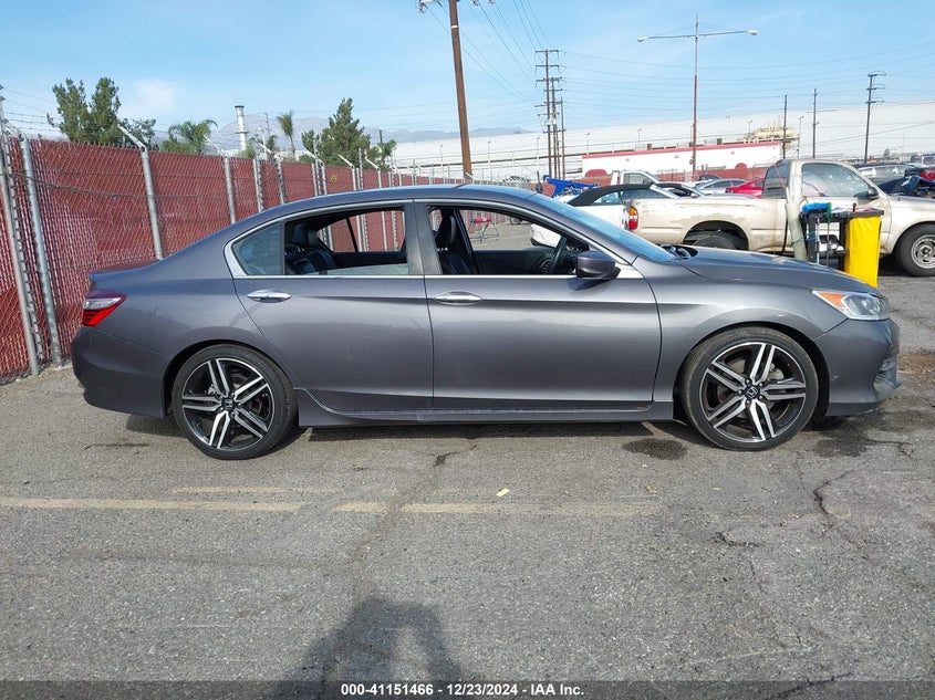 2016 HONDA ACCORD SEDAN VIN: 1HGCR2F55GA203067