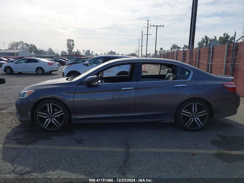 2016 HONDA ACCORD SEDAN VIN: 1HGCR2F55GA203067