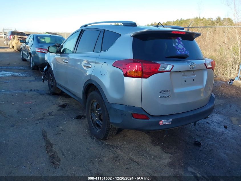 VIN 2T3ZFREV2EW125972 2014 Toyota RAV4, LE no.3