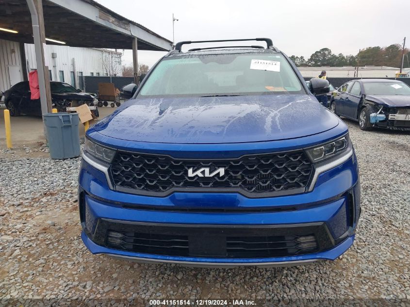 2023 Kia Sorento Sx VIN: 5XYRKDLF8PG229040 Lot: 41151514