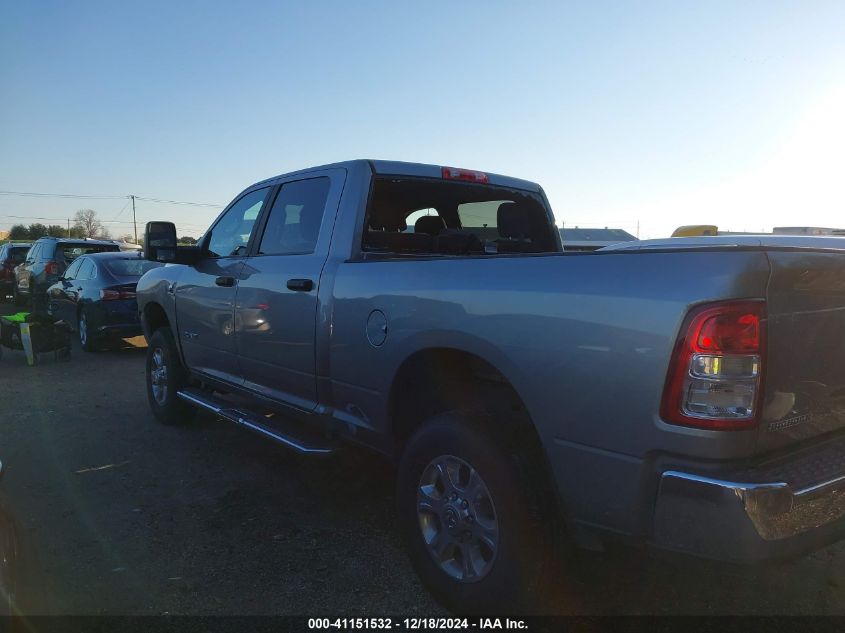 2024 Ram 2500 Big Horn 4X4 6'4 Box VIN: 3C6UR5DL2RG339982 Lot: 41151532