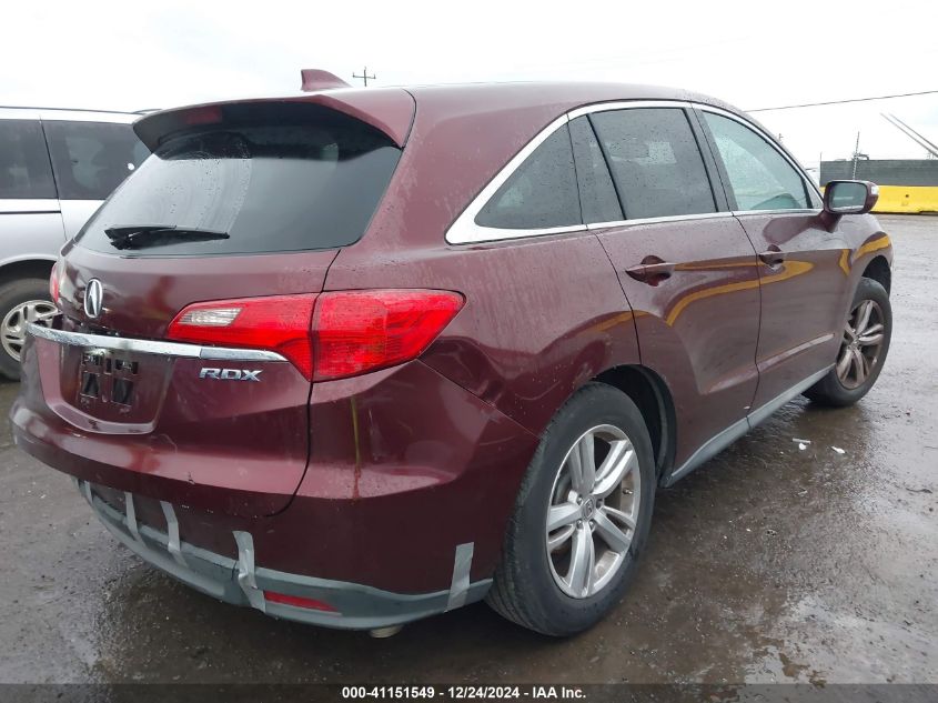 VIN 5J8TB3H57EL009360 2014 ACURA RDX no.4