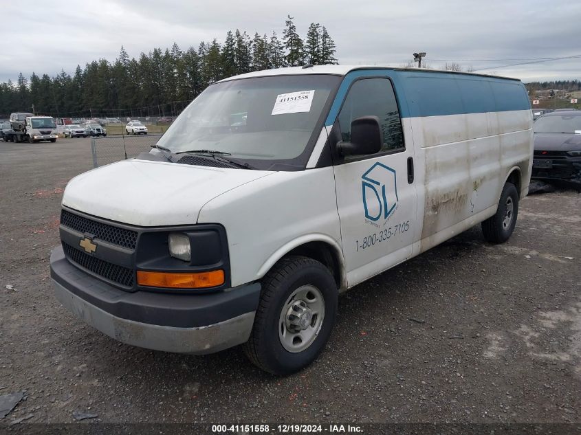 VIN 1GCWGGFF2F1110111 2015 CHEVROLET EXPRESS 2500 no.2