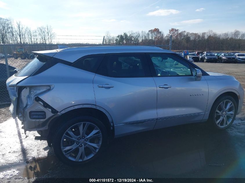 2020 Chevrolet Blazer Awd Premier VIN: 3GNKBLRS0LS614575 Lot: 41151572