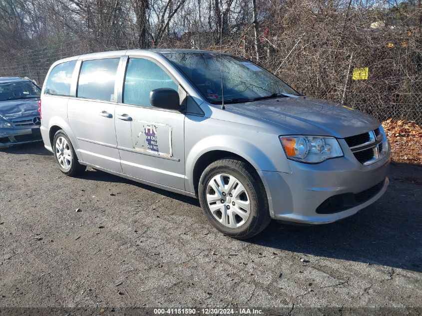 VIN 2C4RDGBG8FR533890 2015 DODGE GRAND CARAVAN no.1