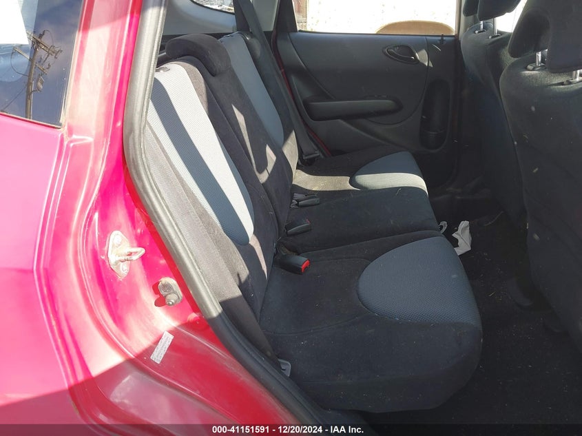 2008 HONDA FIT VIN: JHMGD37448S063954