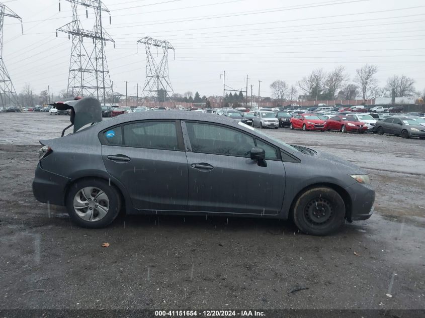 VIN 19XFB2F59FE249903 2015 HONDA CIVIC no.13