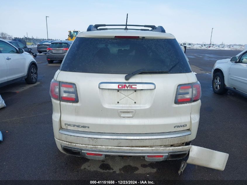 2014 GMC Acadia Denali VIN: 1GKKVTKD3EJ235333 Lot: 41151658