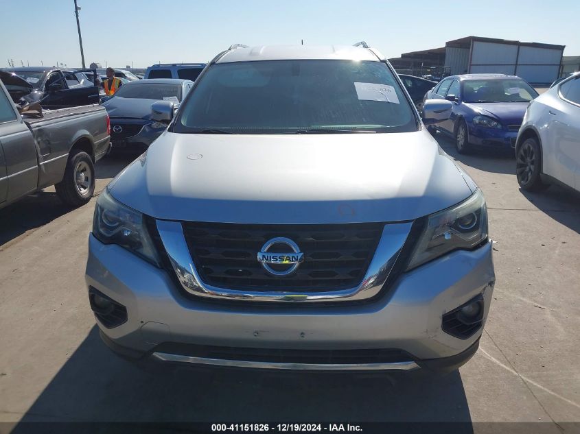 2017 Nissan Pathfinder Sv VIN: 5N1DR2MN0HC698026 Lot: 41151826