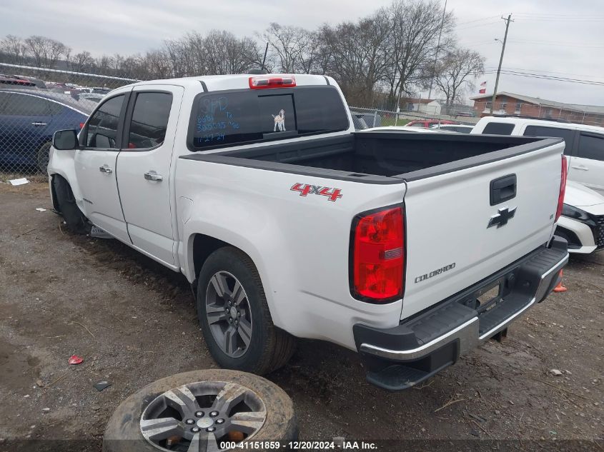 VIN 1GCPTCE18H1246681 2017 Chevrolet Colorado, LT no.3