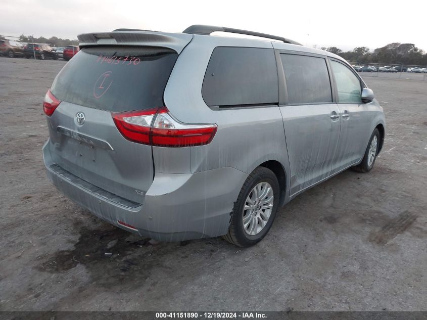 VIN 5TDYK3DCXFS538262 2015 TOYOTA SIENNA no.4