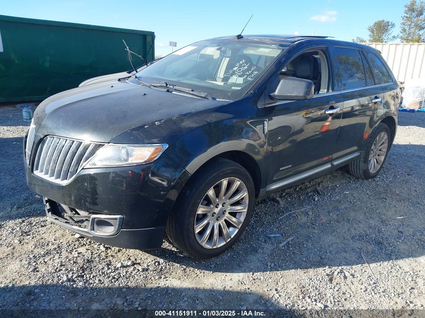 Vin: 2lmdj6jk1bbj06962, lot: 41642151, lincoln mkx 20112