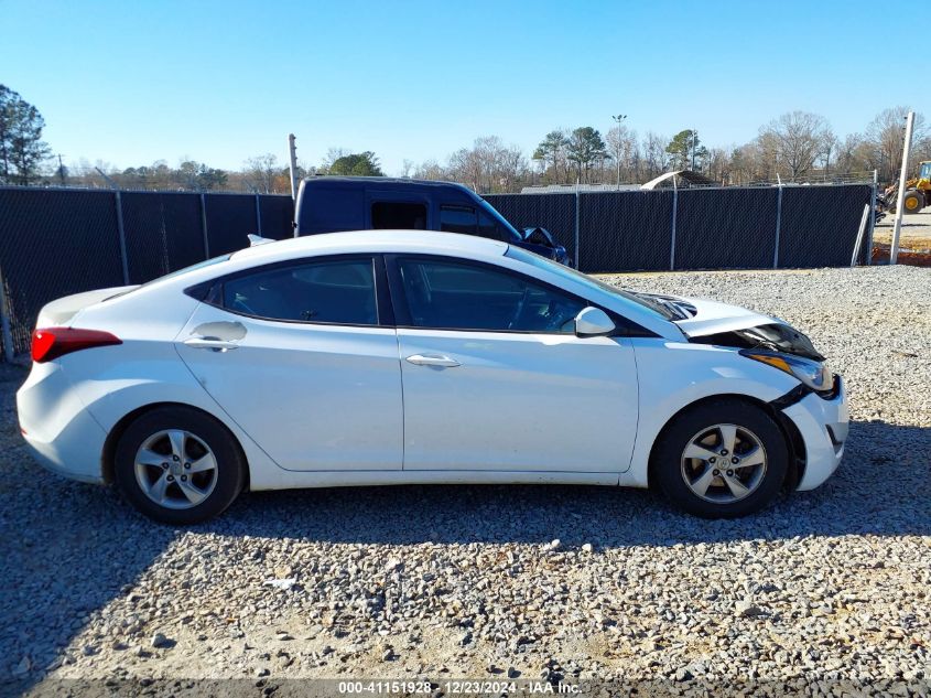 VIN 5NPDH4AE8FH629917 2015 Hyundai Elantra, SE no.13