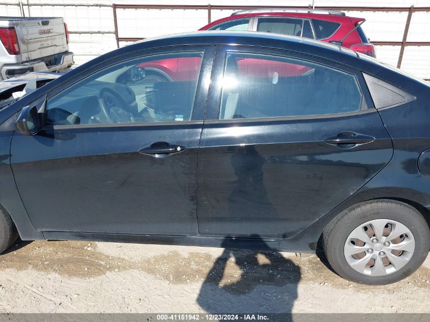 VIN KMHCT4AE8HU242735 2017 Hyundai Accent, SE no.14