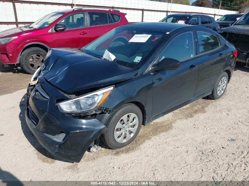 VIN KMHCT4AE8HU242735 2017 Hyundai Accent, SE no.2