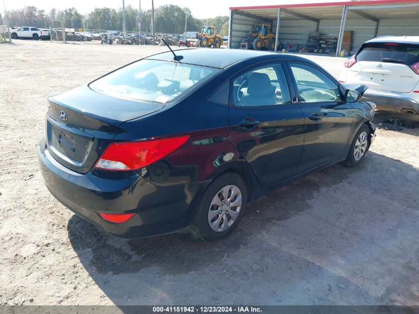 VIN KMHCT4AE8HU242735 2017 Hyundai Accent, SE no.4