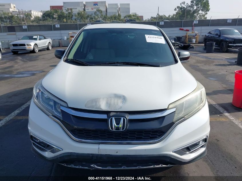 VIN 5J6RM3H30GL027309 2016 Honda CR-V, LX no.12