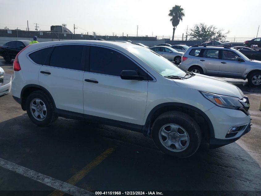 2016 HONDA CR-V LX - 5J6RM3H30GL027309