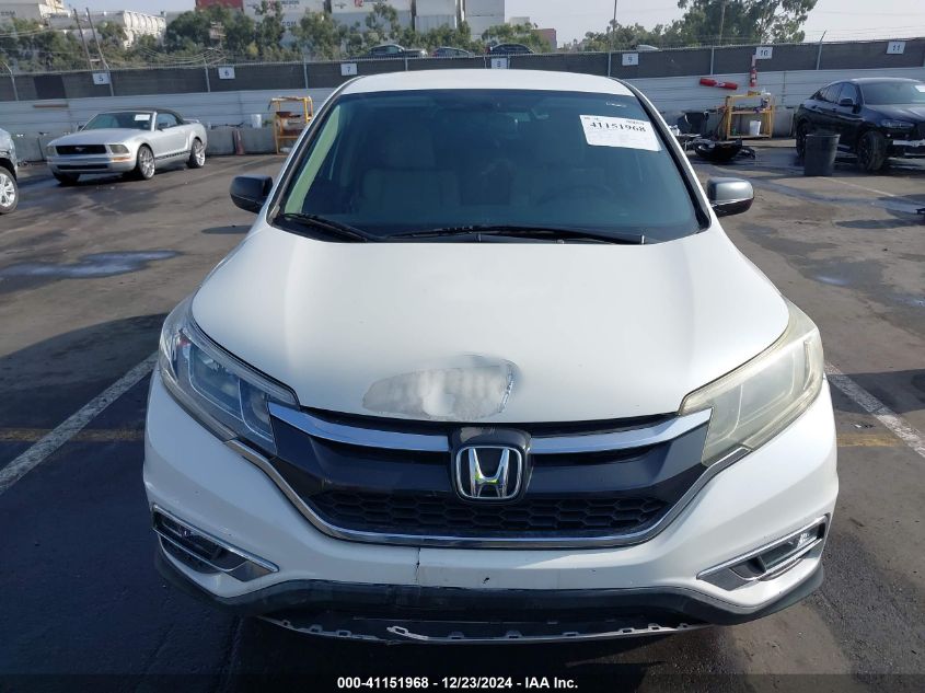 VIN 5J6RM3H30GL027309 2016 Honda CR-V, LX no.6