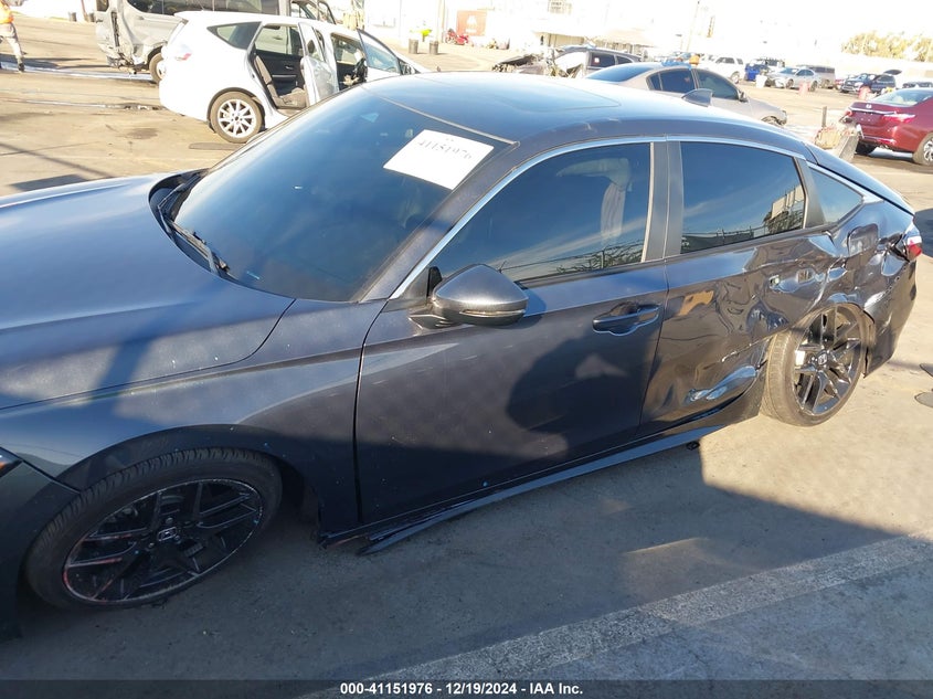 2024 HONDA CIVIC VIN: 19XFL1H88RE027193